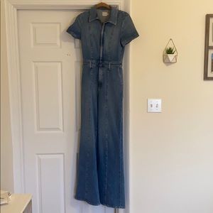 Alice + Olivia Jean Jumpsuit